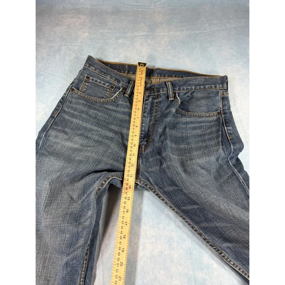 Levi's 505 Straight Leg Jeans Mens 32x34 Blue Good Medium Wash Denim